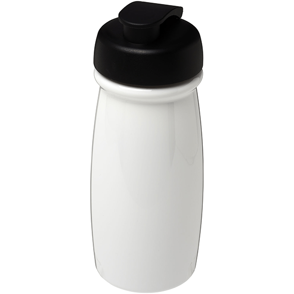 Bottiglia sportiva con tappo flip a impulsi H2O da 600 ml